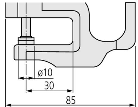 Mitutoyo M-547-301A Thickness Gages เกจวัดความหนาแบบดิจิตอล (0 - 10mm)